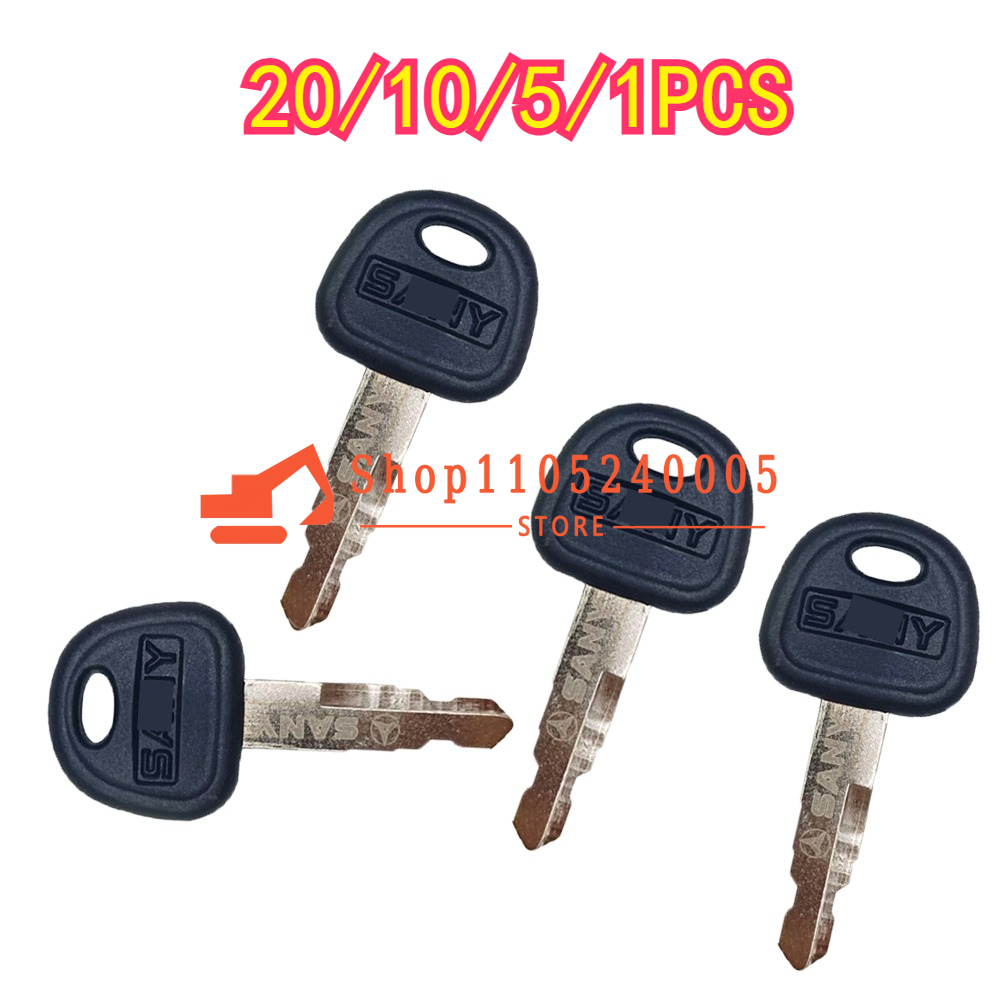 Heavy Equipment Bulldozer - 20/10/5/1 PCS Novas chaves de ignição
