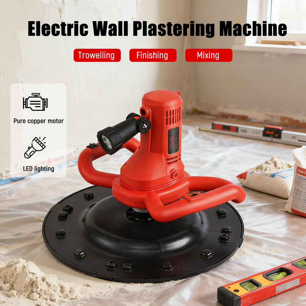 Power Trowel Concrete - Máquina elétrica de acabamento de parede