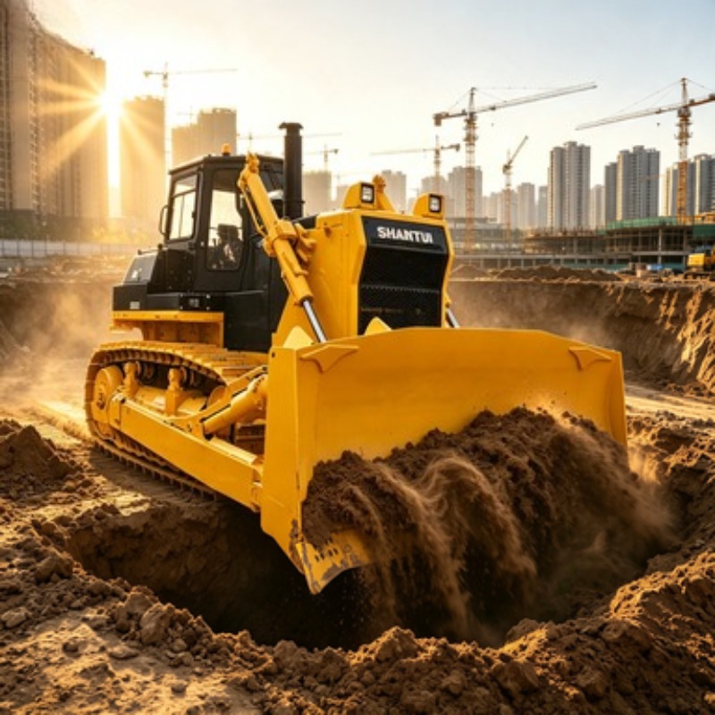 Heavy Equipment Bulldozer - Máquina Bulldozer SD22, Equipamento de Terraplanagem,
