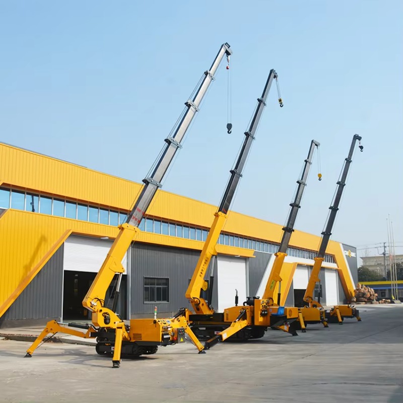 Heavy Equipment For Construction - Guindaste Aranha Hidráulico 8T para Serviço