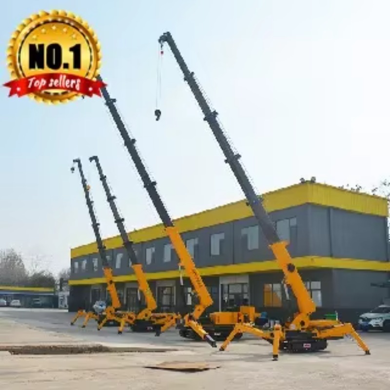 Guindaste Aranha Hidráulico 8T - Heavy Equipment For Construction avaliação e preço