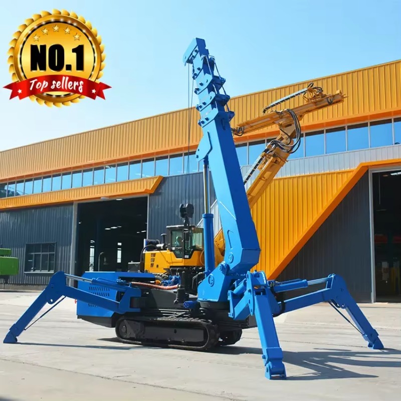 Guindaste Aranha Hidráulico 8T - Heavy Equipment For Construction avaliação e preço