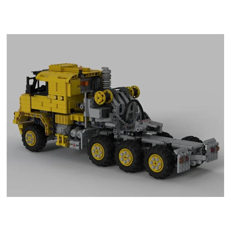 MOC-34802 Caminhão Amarelo M10 - Heavy Equipment Yellow avaliação e preço